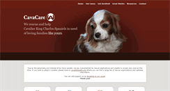 Desktop Screenshot of cavacare.org